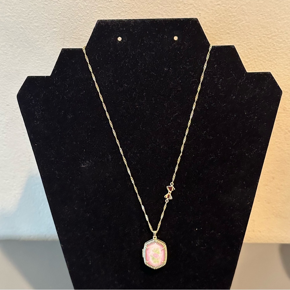 Kendra Scott x Love Shack Fancy Daphne  Locket Necklace